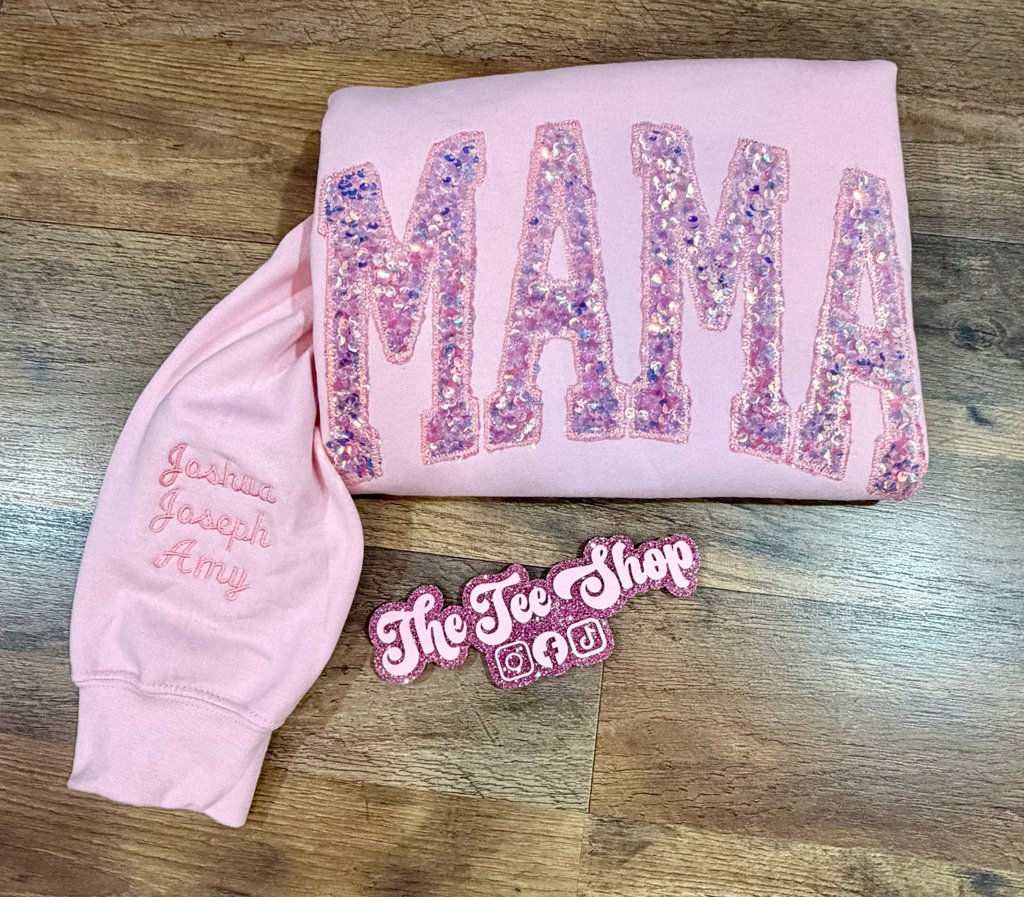 MAMA EMBROIDERED SWEATSHIRT