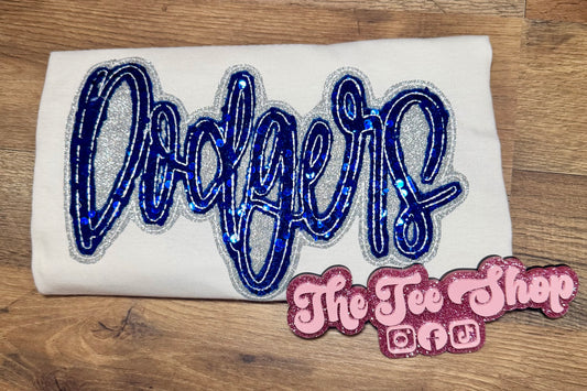 Embroidered Mascot Sweatshirt