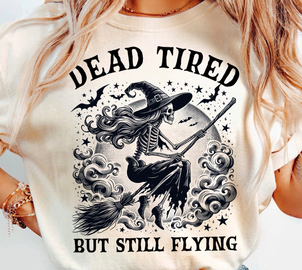 Dead Tired But Still Flying tee