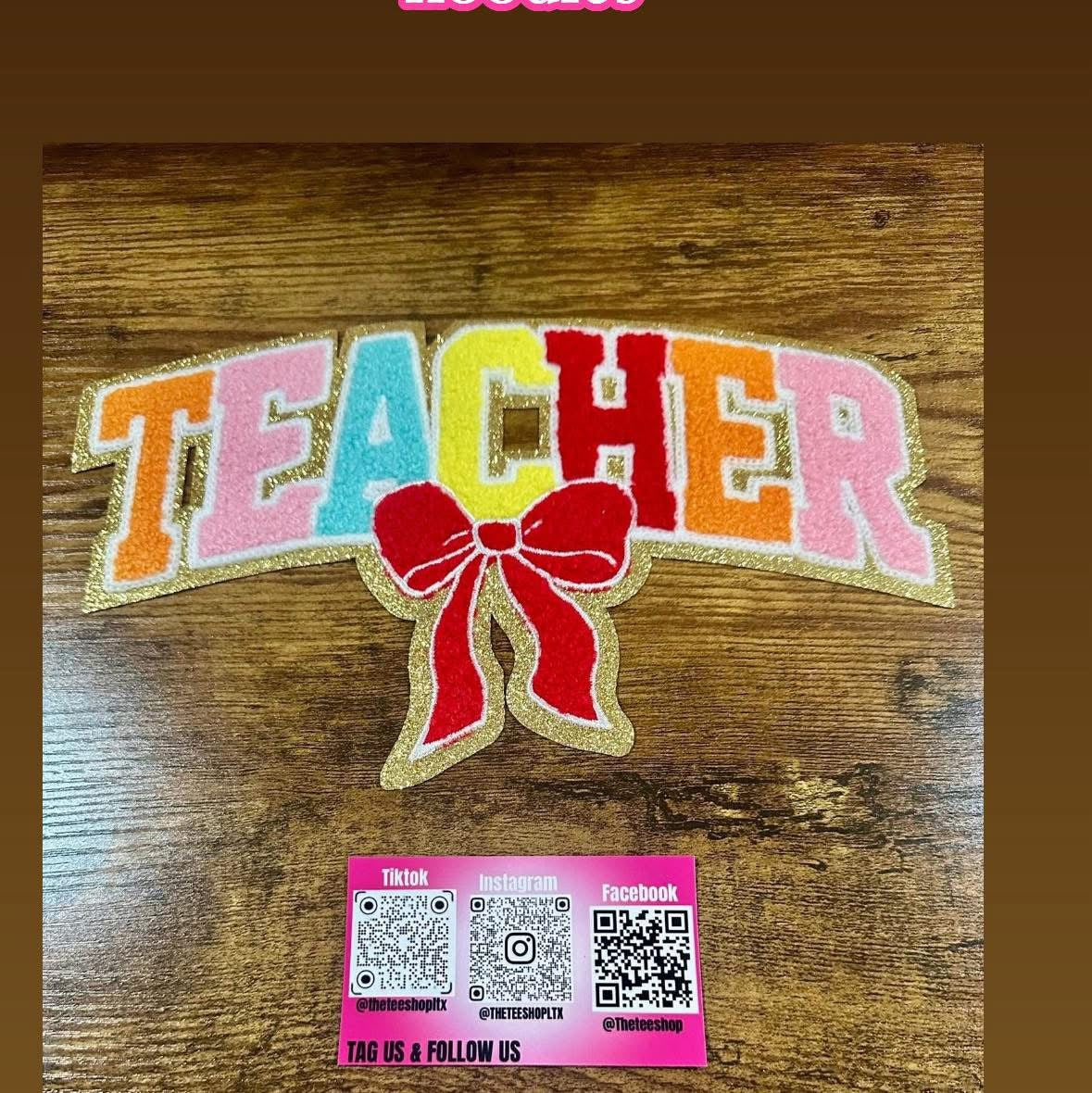 Teacher Patch