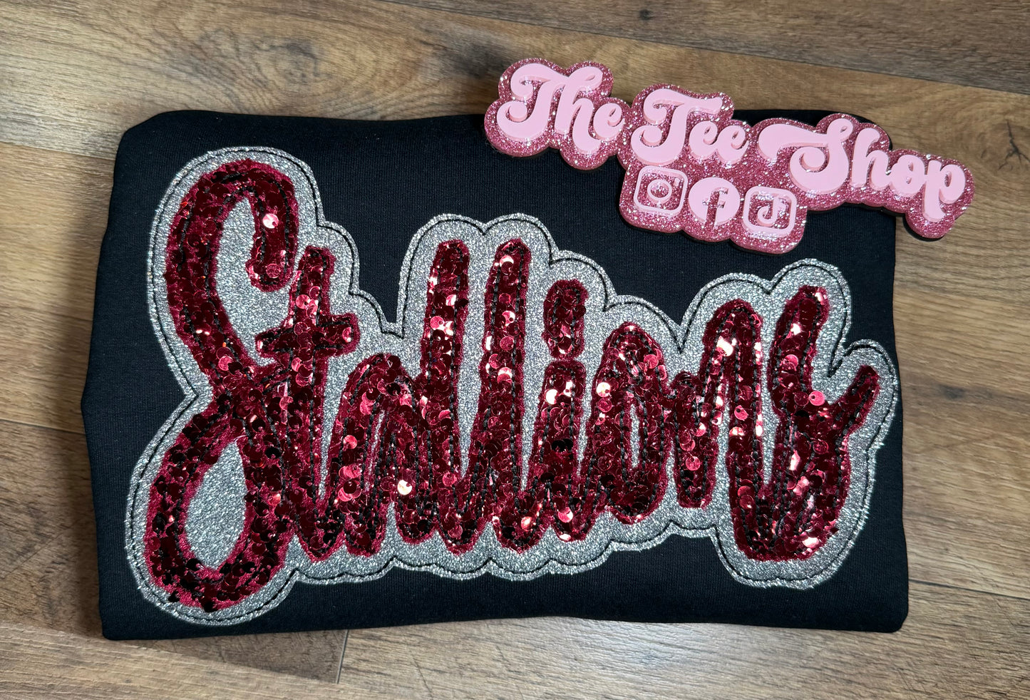 Embroidered Mascot Sweatshirt