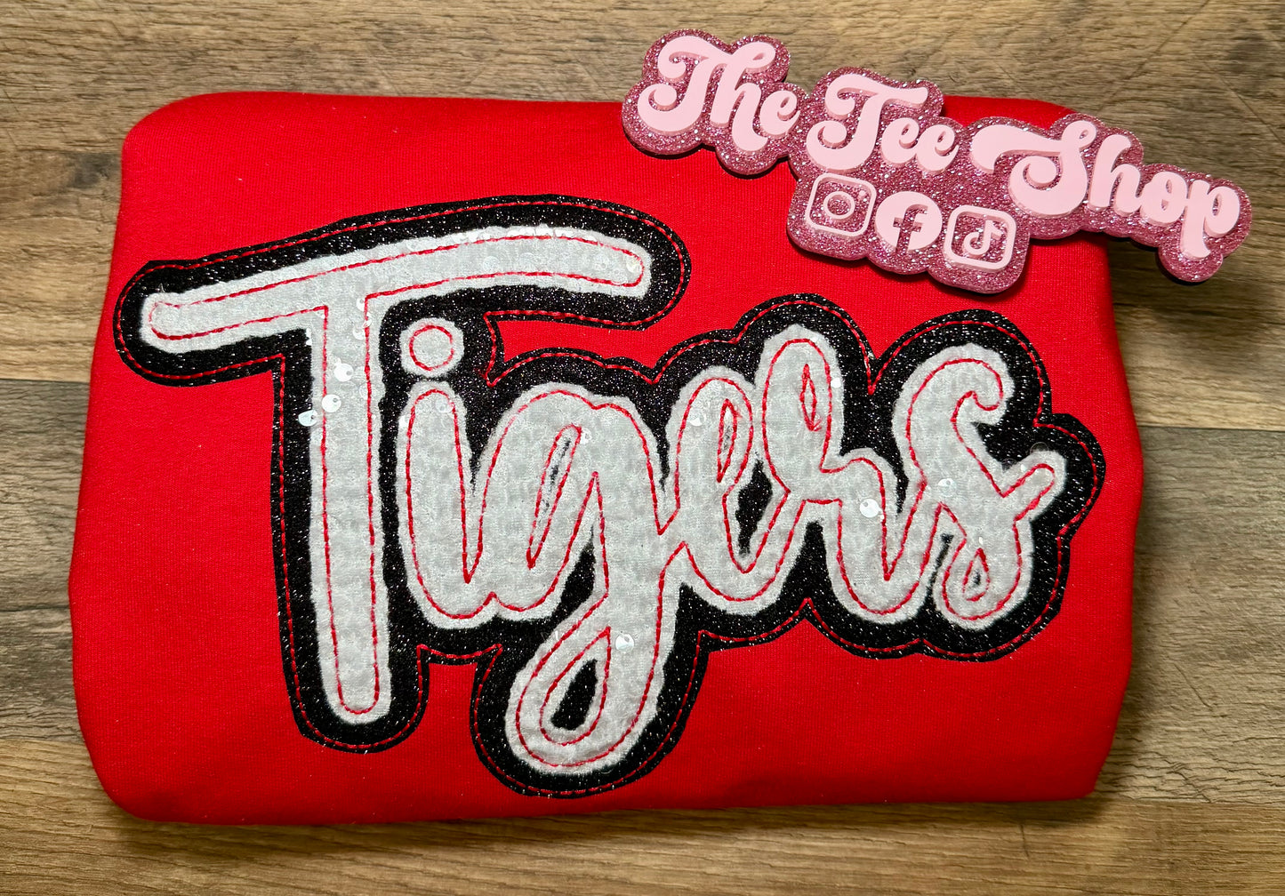 Embroidered Mascot Sweatshirt
