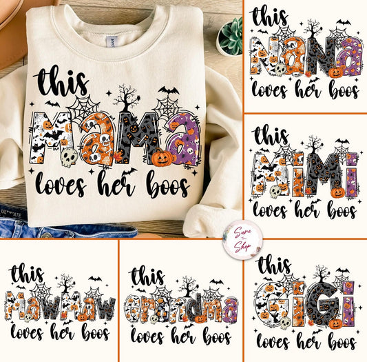 Personalized Halloween sweatshirts
